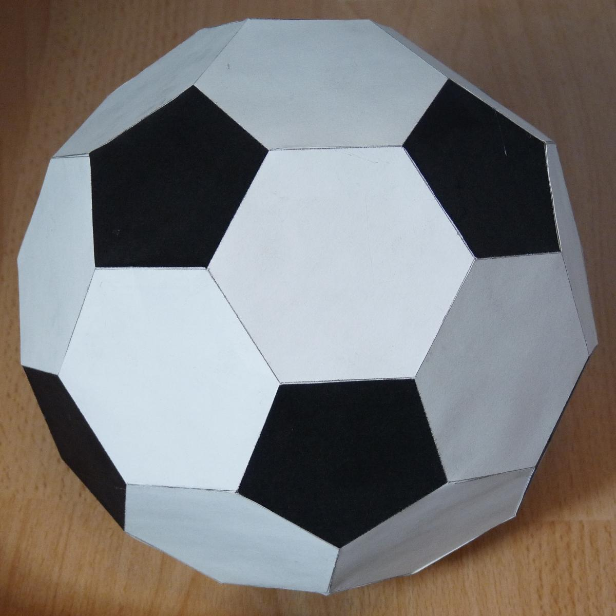 How To Make Origami Soccer Ball Paper Truncated Icosahedron Soccer Ball Or Football