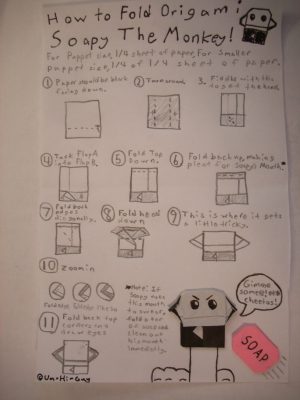 How To Make Origami Star Wars Finger Puppets Origami Instructions Um Hi Blog