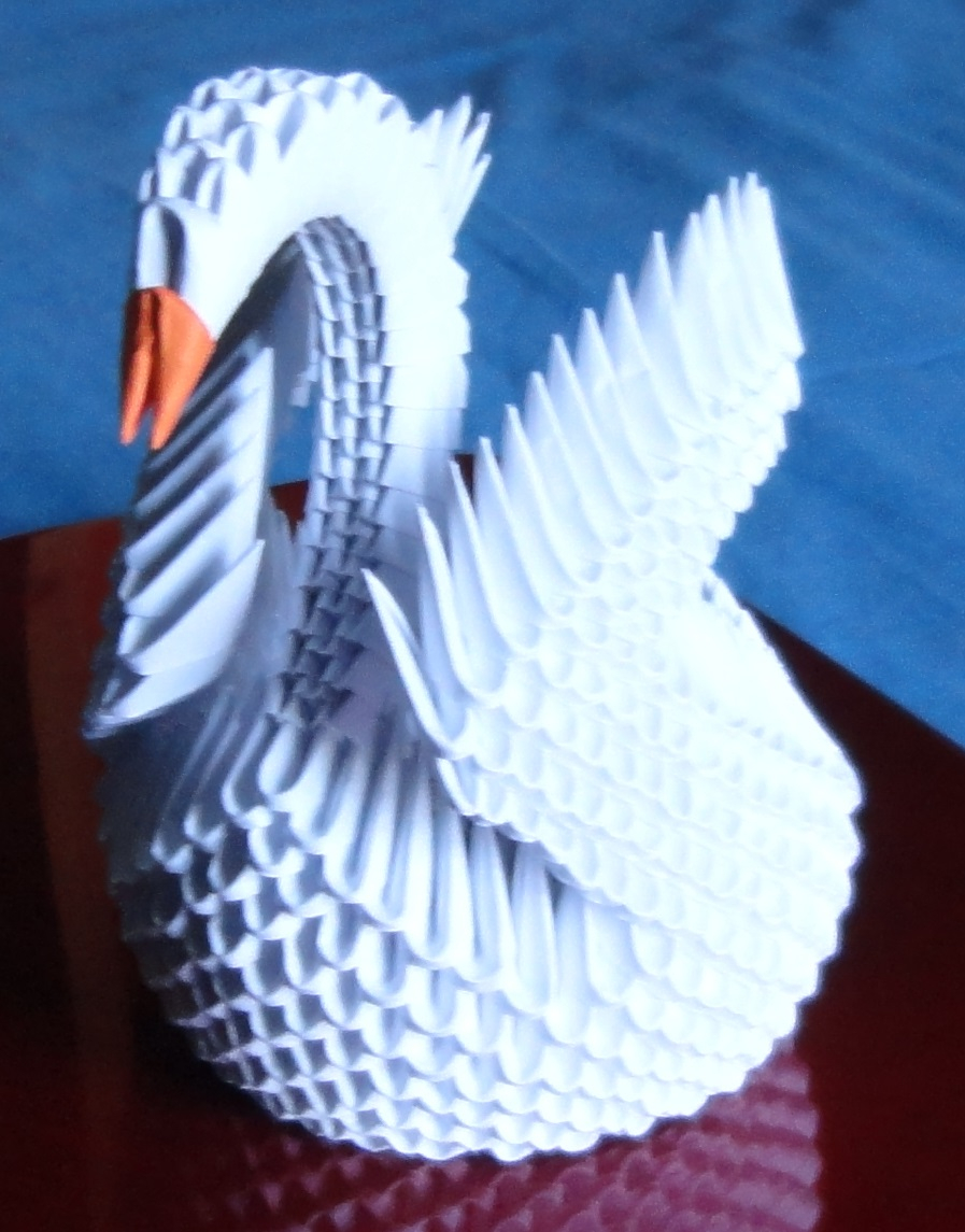 How To Make Origami Swans Origami Swan Anglo Saxon Celt Creates