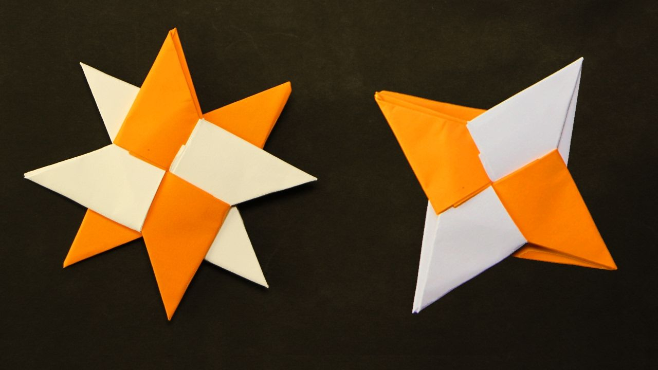 How To Make Origami Weapons 11 How To Make A Paper Shuriken Knife