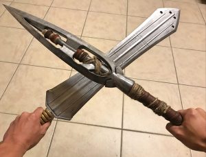 How To Make Origami Weapons Killmonger Weapons Black Panther Killmonger Cosplay
