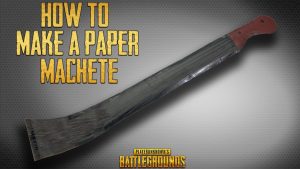 How To Make Origami Weapons Pubg How To Make A Paper Machete Knife Easy Paper Weapon