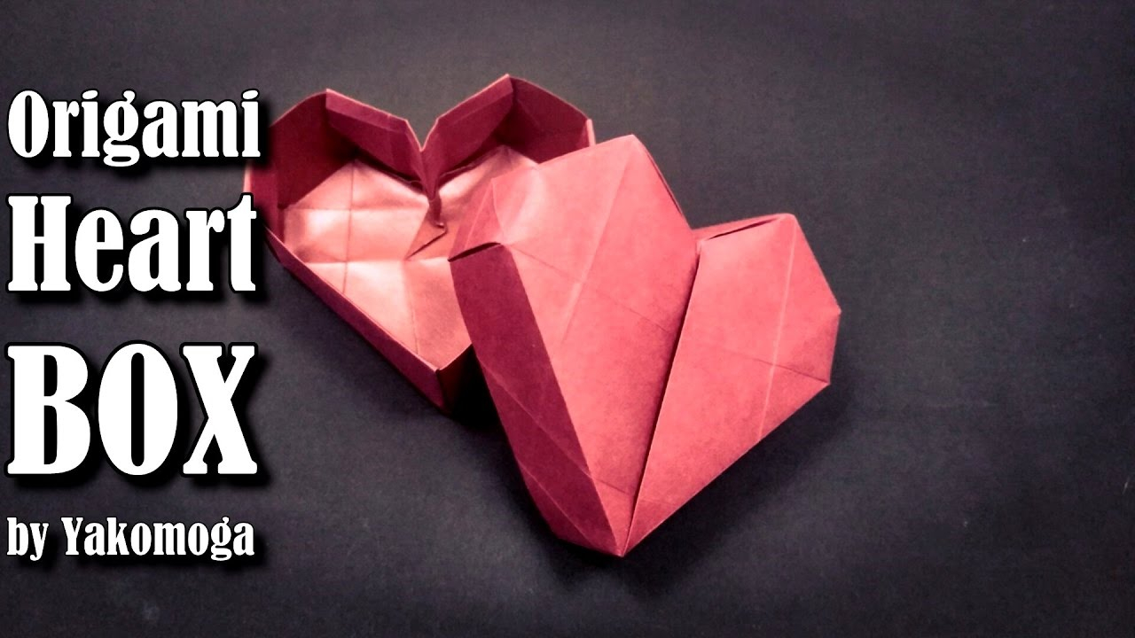 How To Make Small Origami Hearts Origami Box Heart 3d Origami Origami Easy Tutorial Origami Box