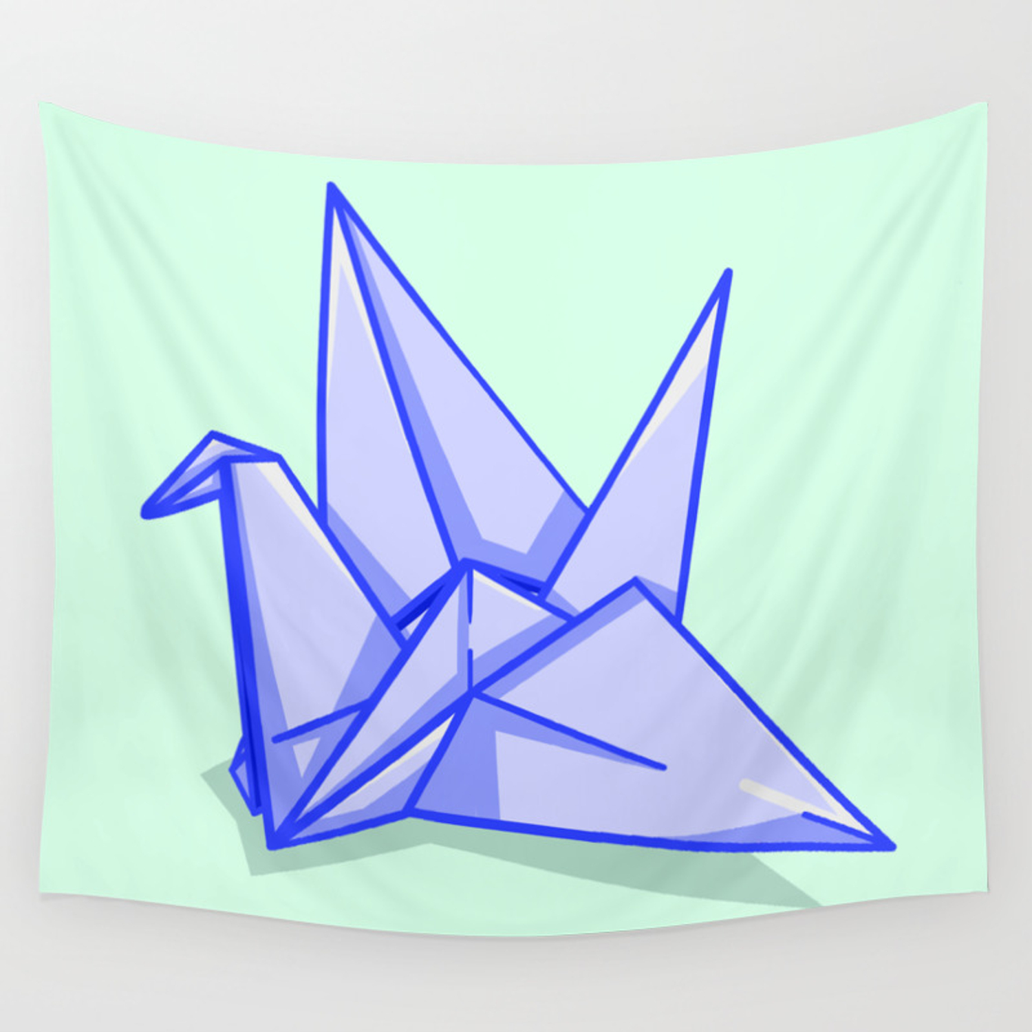 How To Origami Crane Origami Crane Wall Tapestry