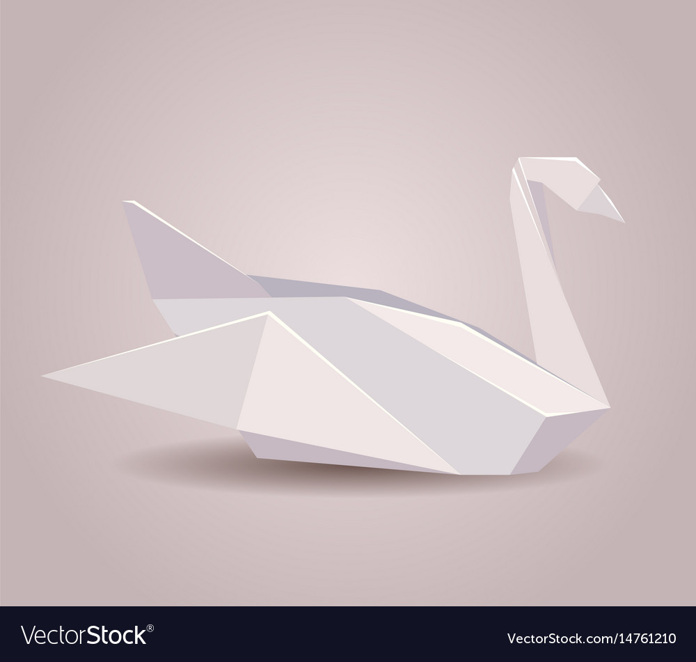 How To Origami Swan A Paper Origami Swan