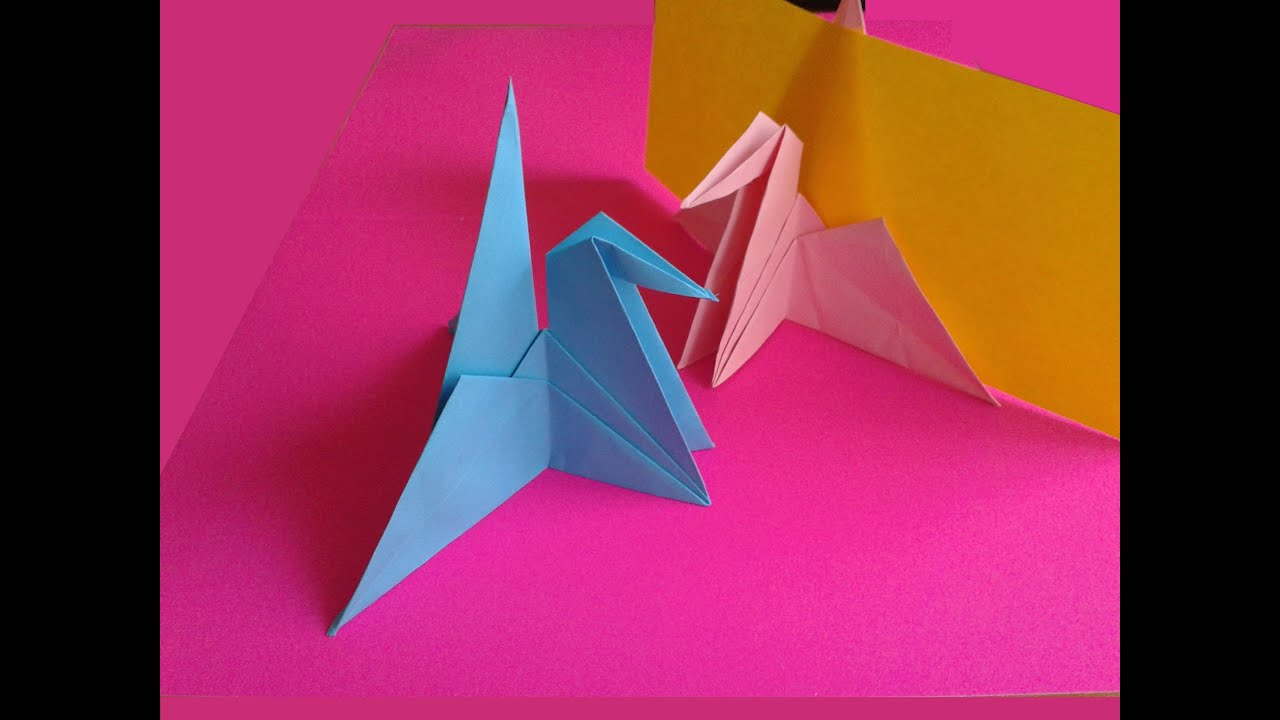 Index Card Origami Origami Crane Place Card Holder