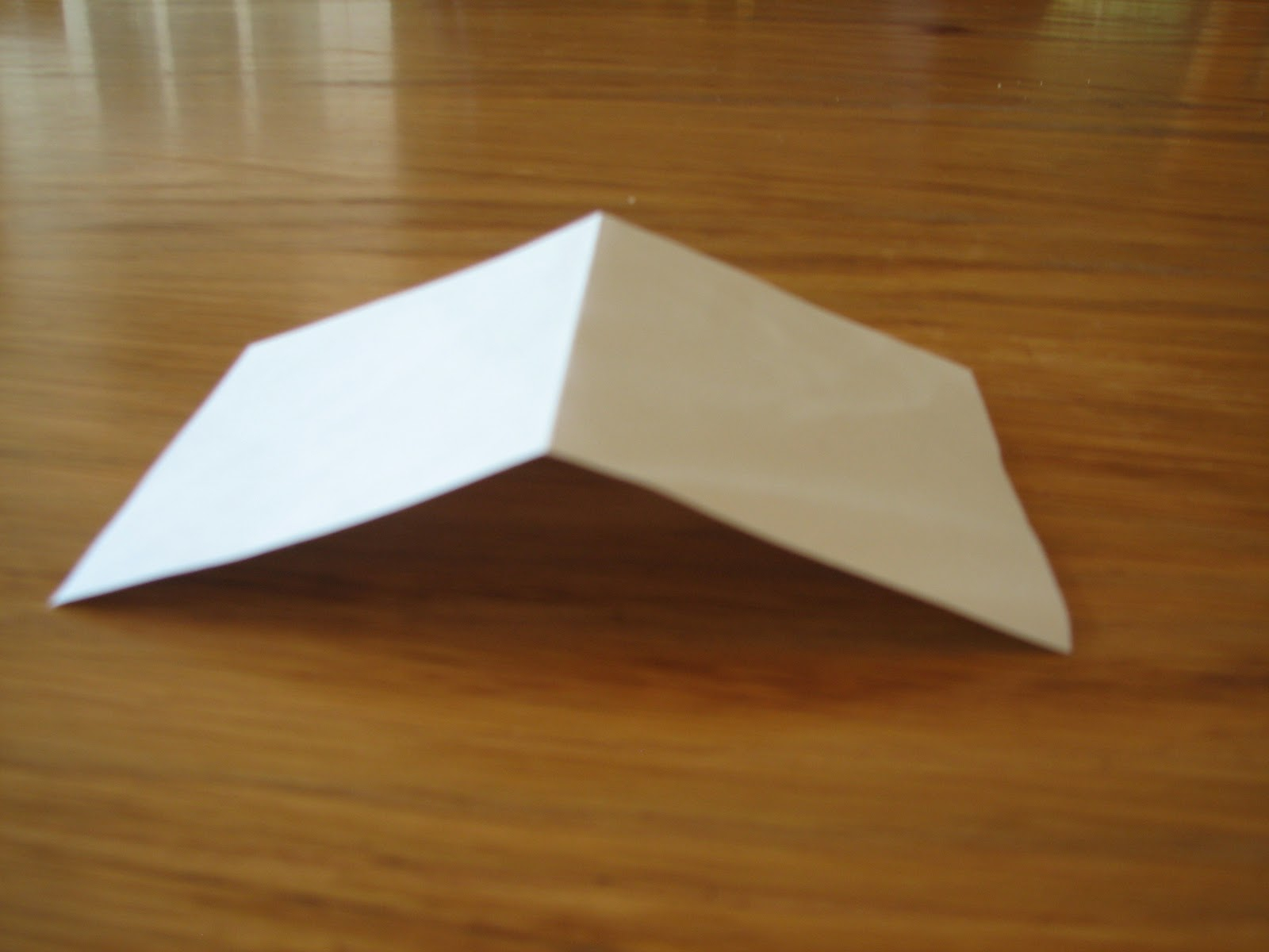 Index Card Origami Science Matters Flatten An Index Card