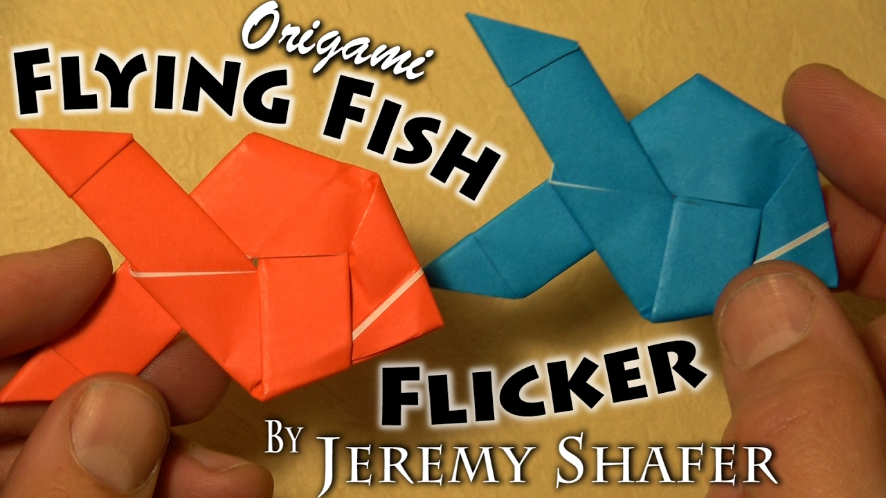Jeremy Shafer Origami Flying Fish Flicker