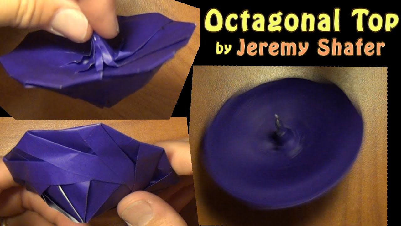 Jeremy Shafer Origami Origami Octagonal Top Designed Jeremy Shafer