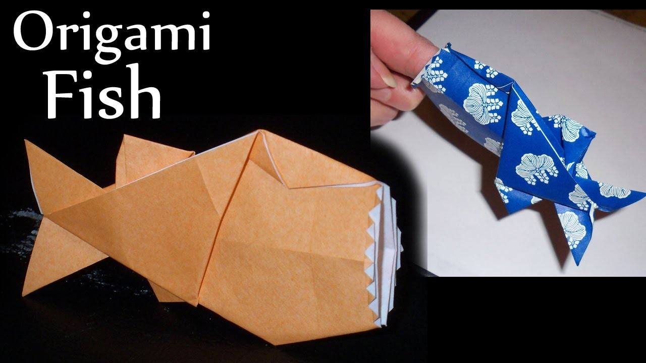 Jeremy Shafer Origami Polly The Finger Eating Fish Origami Jeremy Shafer