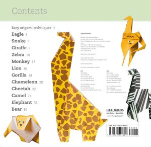 Lion Origami Easy Fun Origami For Children Wild 12 Amazing Animals To Fold Mari