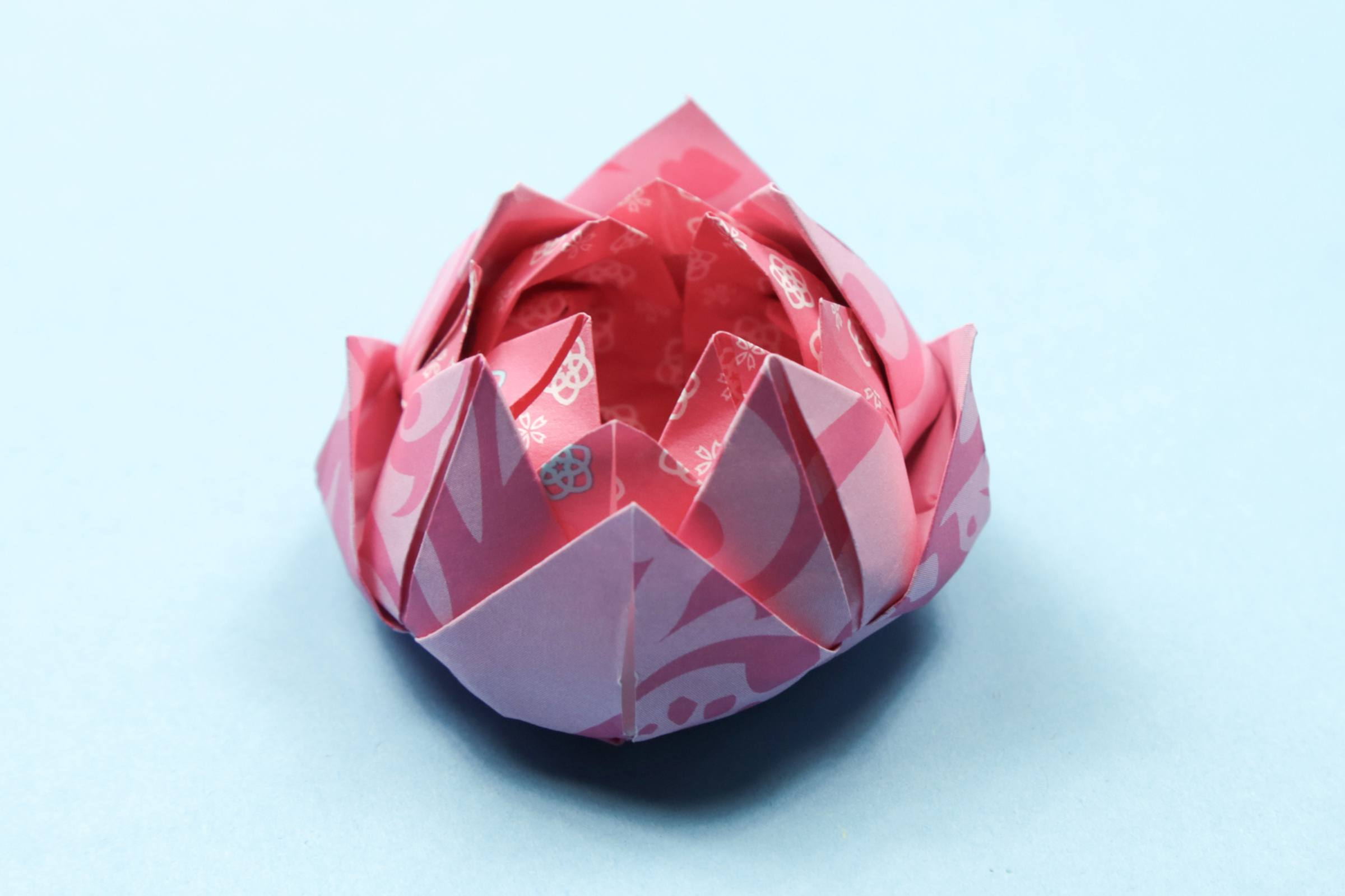 Lotus Flower Origami Easy Origami Lotus Instructions