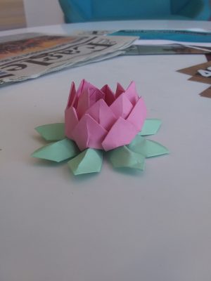 Lotus Flower Origami Gamer Origami Lotus Flower Honestly This Was Hard To