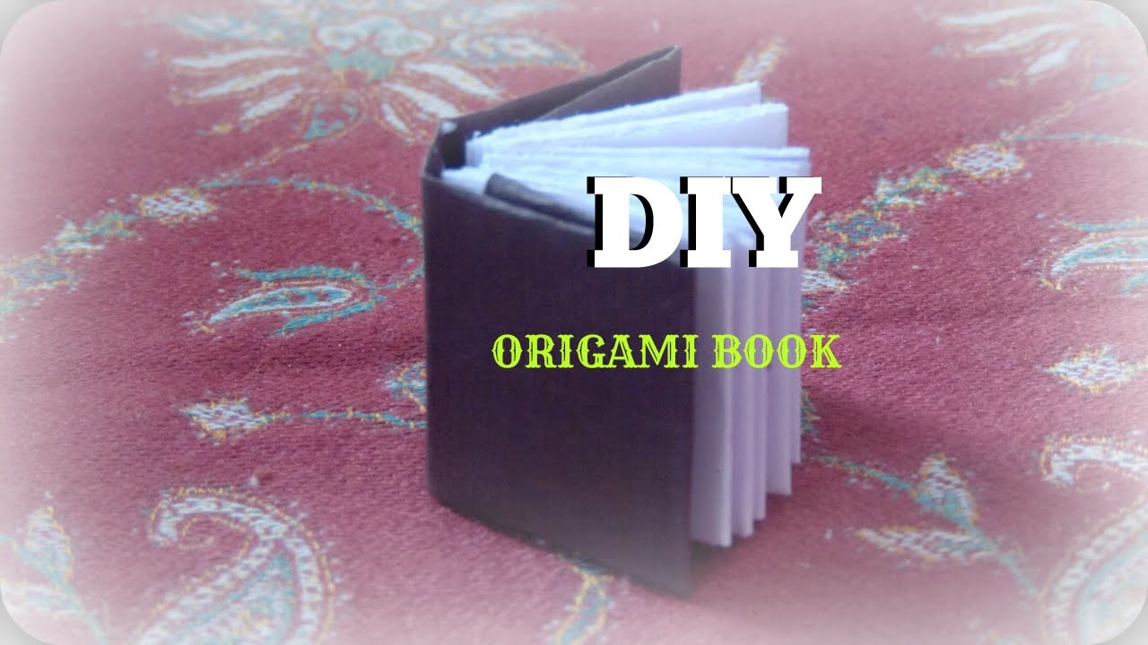 Make An Origami Book How To Make Origami Book Easy Simple Paper Crafts