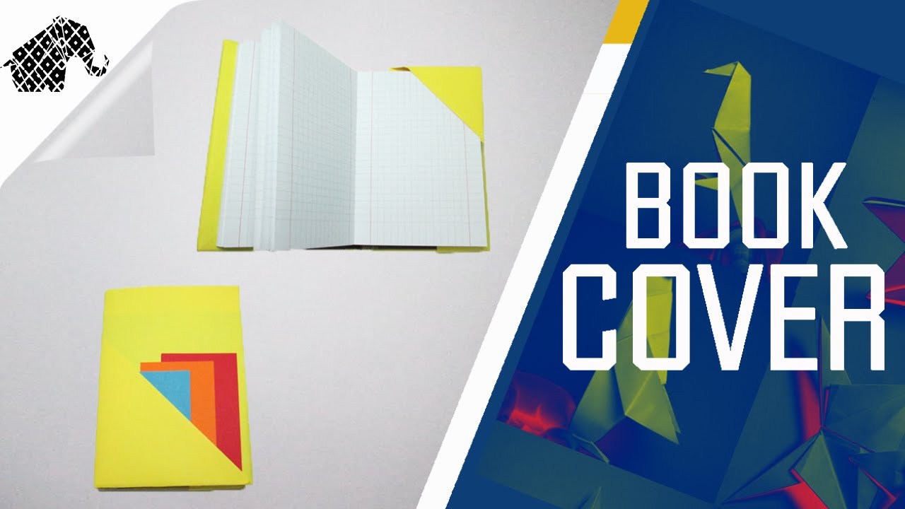 Make An Origami Book Origami How To Make An Origami Book Cover