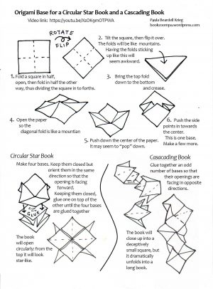 Make An Origami Book Origami Pamphlet Playful Bookbinding And Paper Works