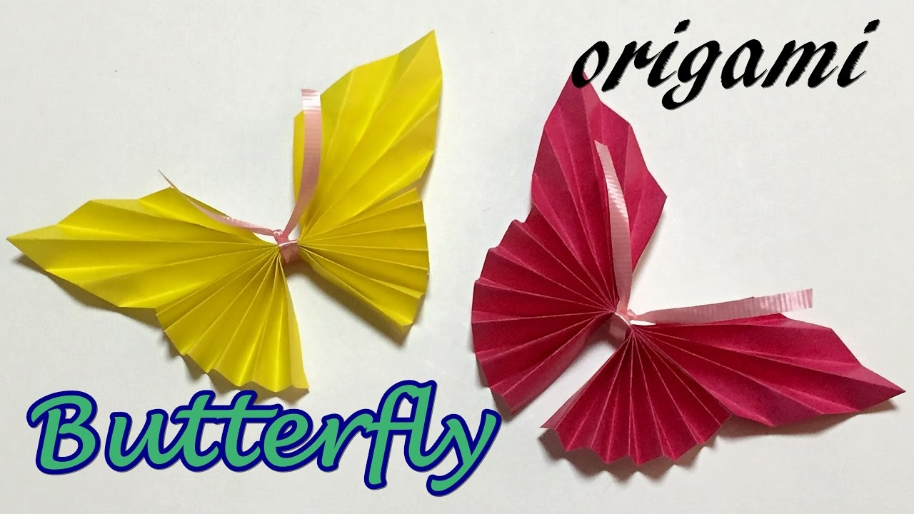Make Easy Origami Butterfly Easy Origami Butterfly Instructions Step Step How To Make A Paper Butterfly One Piece Of Paper