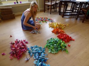 Make Origami Crane Behind The Scenes Origami Crane Project And Get A Crane Yourself