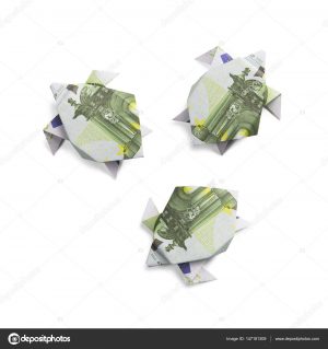 Money Frog Origami Artbutenkov 147181309