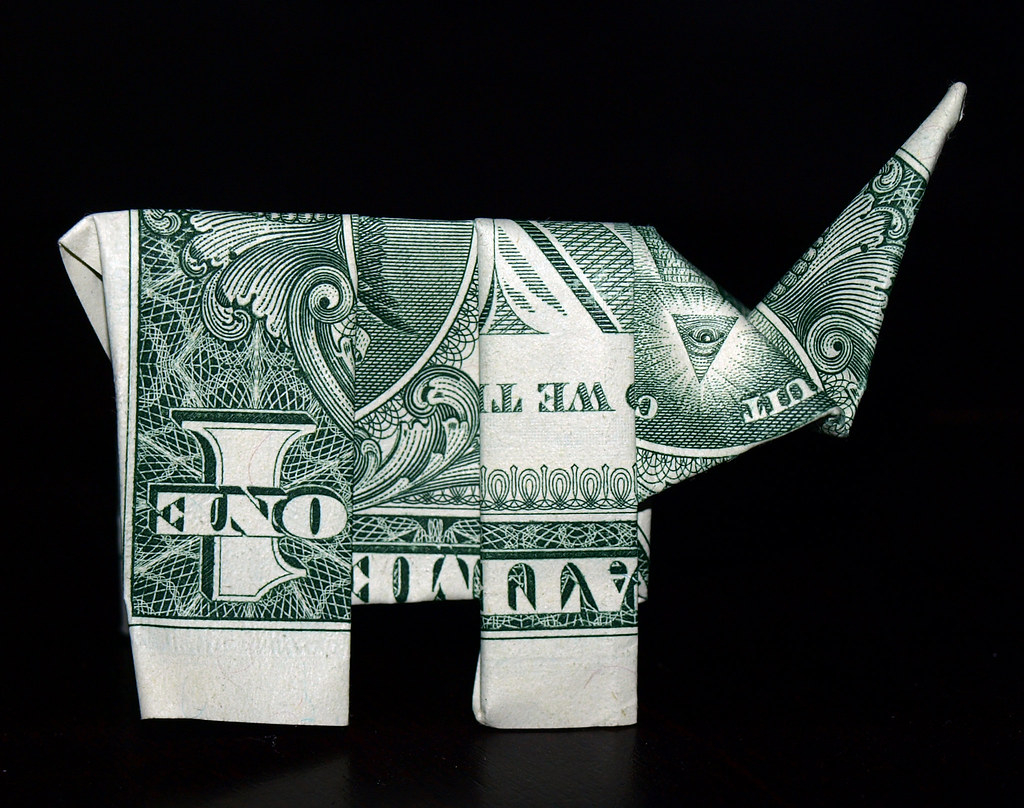 Money Origami Elephant The Worlds Best Photos Of Elephant And Folding Flickr Hive Mind