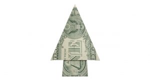 Money Origami Steps How To Fold A Money Origami Xmas Tree