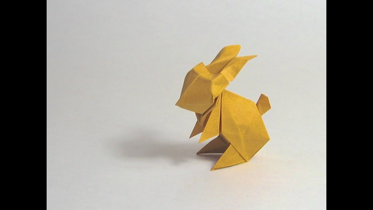Origami Advanced Diagrams Old Easter Origami Instructions Rabbit Jun Maekawa