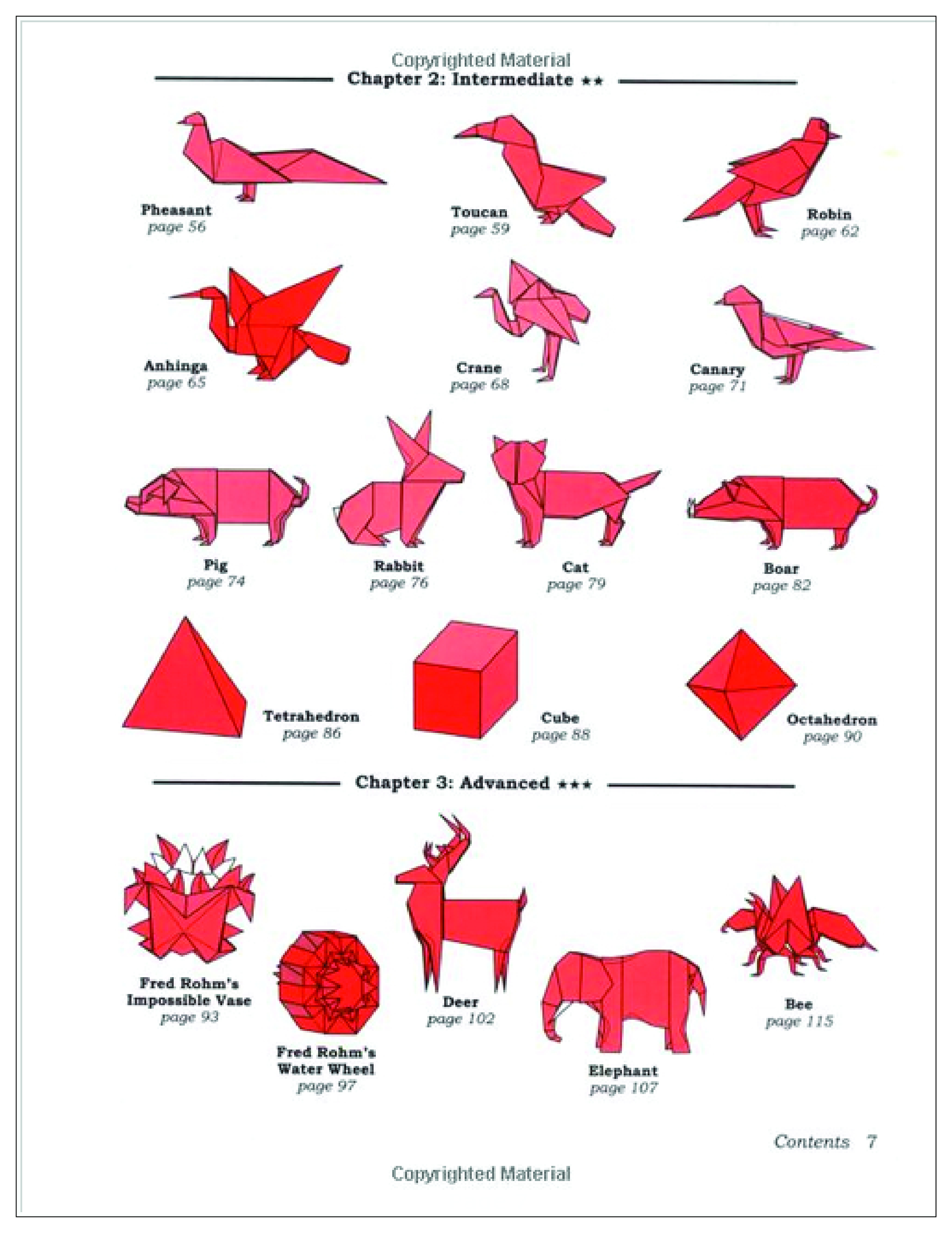 Origami Advanced Diagrams Online Origami Class 1 Text Book Teach Yourself Origami