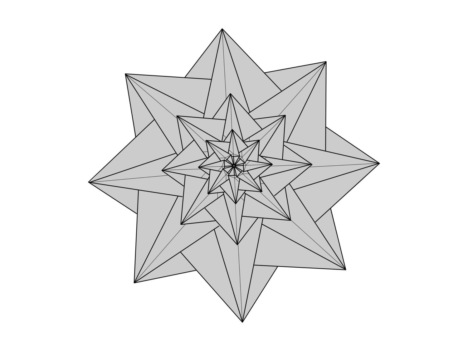 Origami Advanced Diagrams Origami Diagram For Star Mathilda