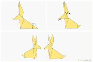 Origami Animals Instructions Printable How To Make A Traditional Origami Rabbit