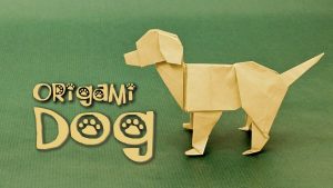 Origami Animals Instructions Printable Origami Dog Tutorial Labrador Steven Casey