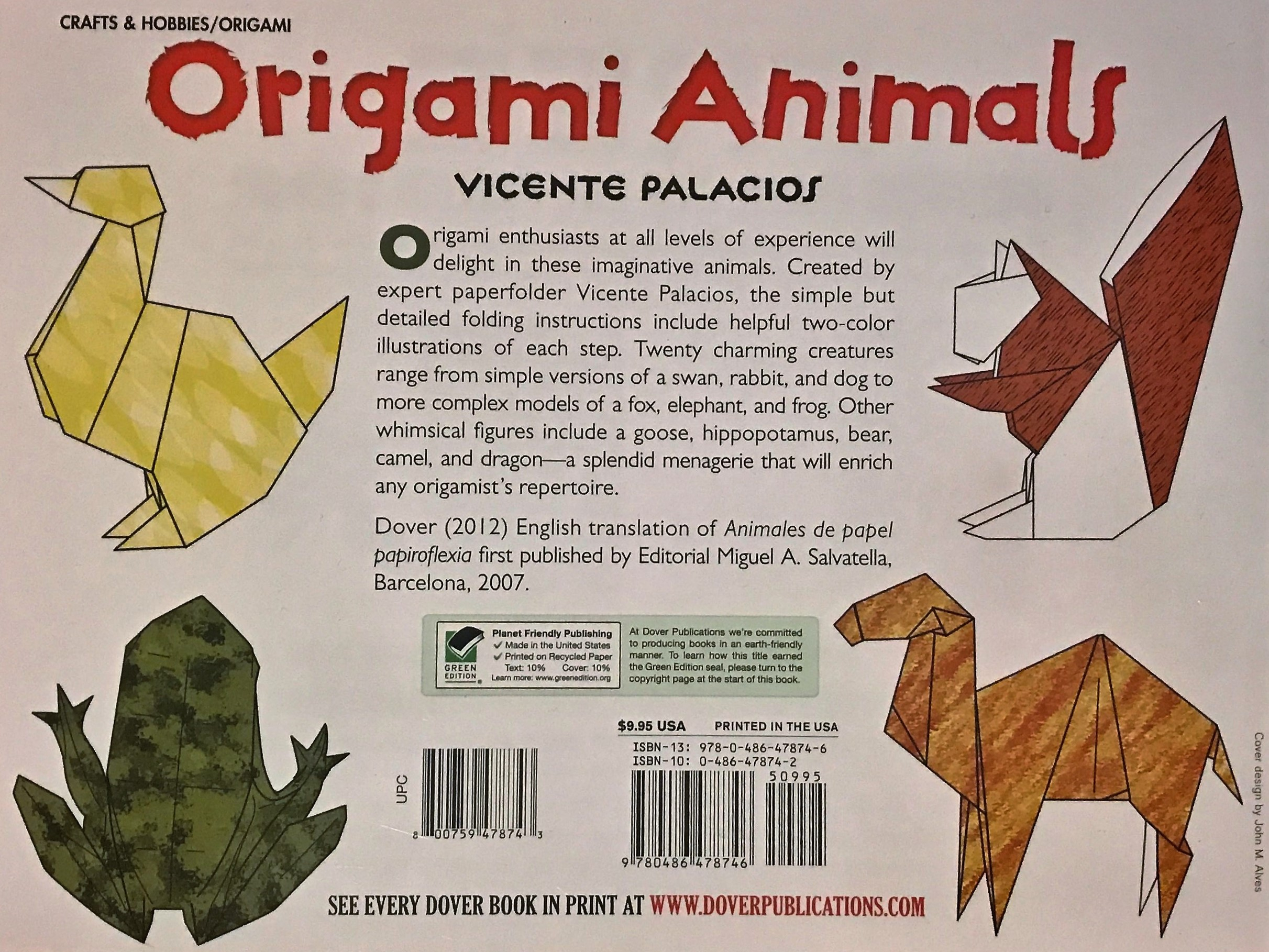 Origami Animals Instructions Printable Taros Intermediate Origami Animal Self Learning Course Taros