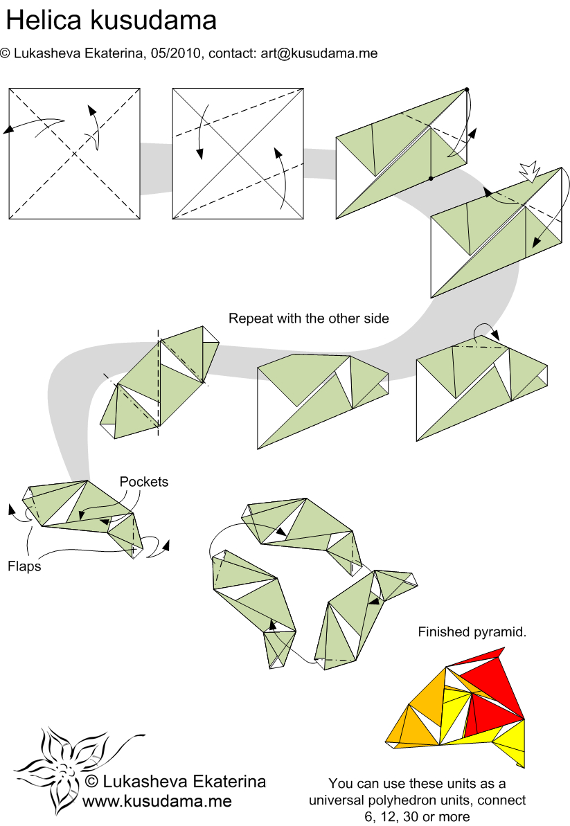 Origami Ball Instructions Modular Origami Ball Instructions
