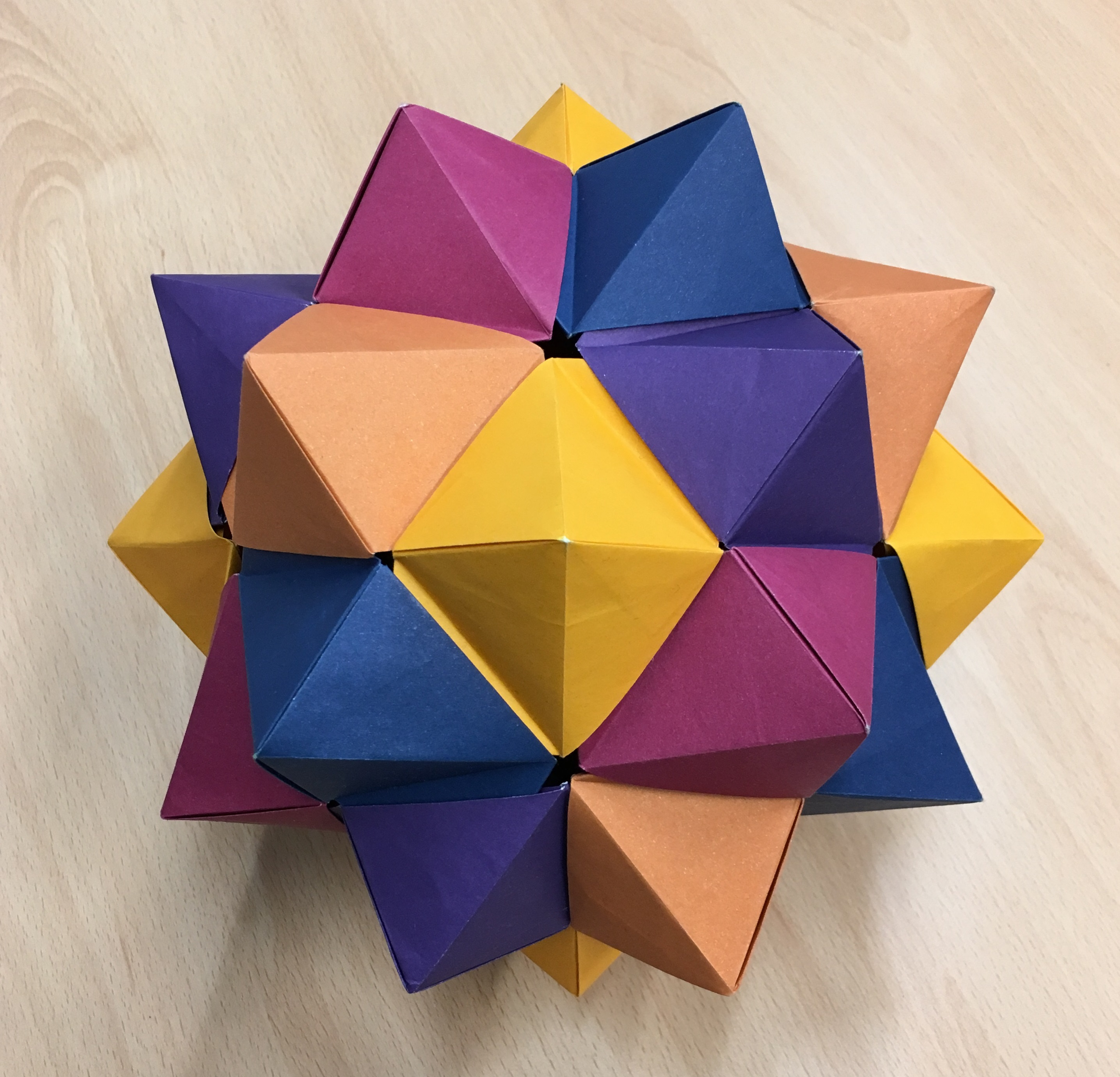 Origami Ball Instructions Modular Origami Polypompholyx