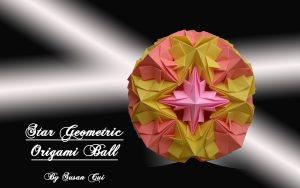 Origami Ball Instructions Weekly Fold Star Geometric Origami Ball Fly With Origami Learn