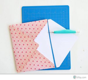 Origami Bar Envelope Instructions Diy Envelope Organizers Blitsy