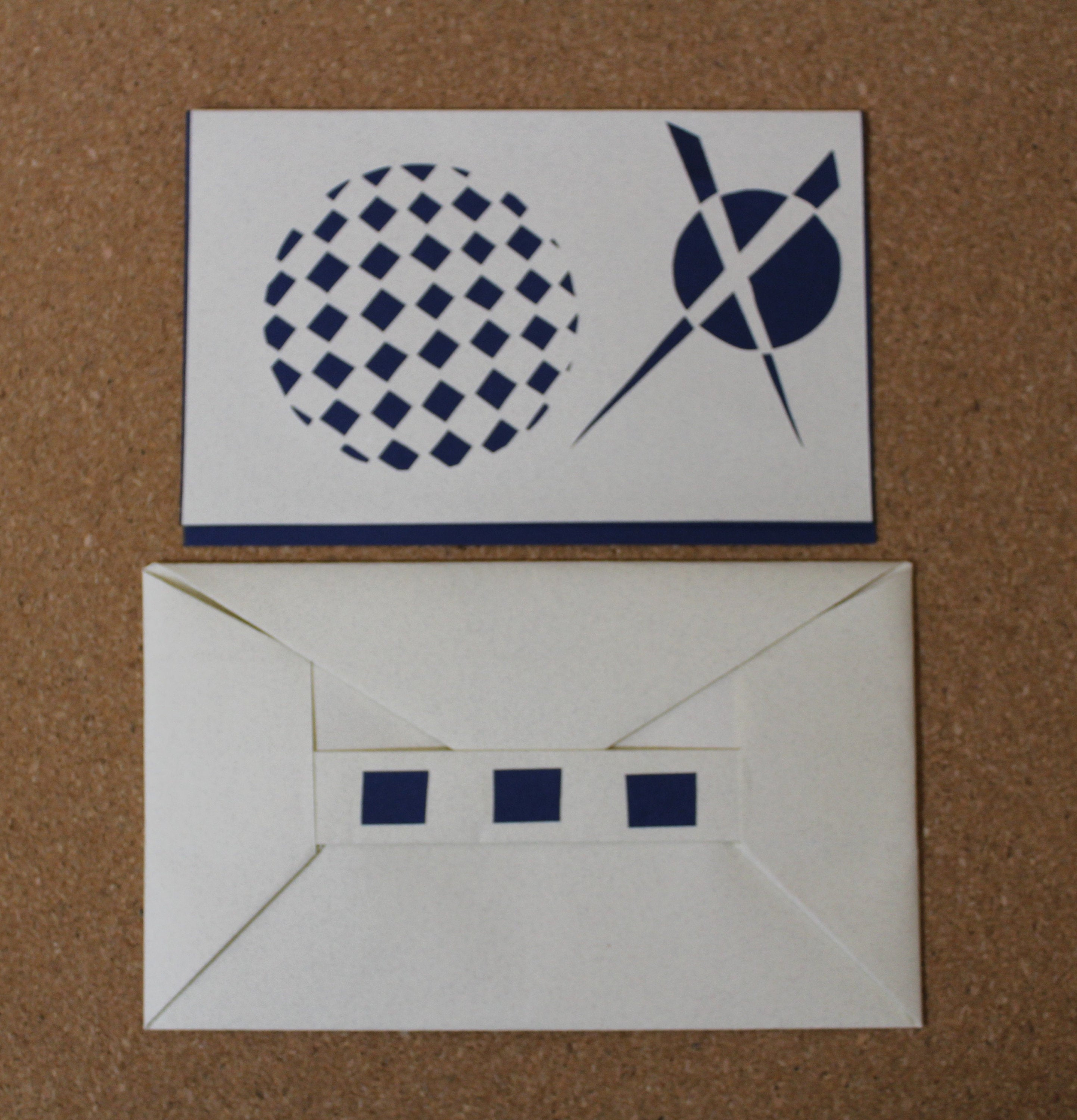 Origami Bar Envelope Instructions Origami Envelope Greeing Card Origami Gift Card Geometric Blue Red Cards Blank Cards Write Your Message Neat Envelope Cardstock