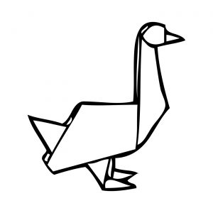 Origami Bird Tattoo Origami Bird Drawing Free Download Best Origami Bird Drawing On