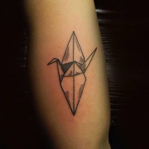 Origami Bird Tattoo Origami Crane Tattoos Tattoofilter