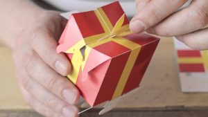 Origami Birthday Card Assemble Yourself 3d Pop Up Birthday Card