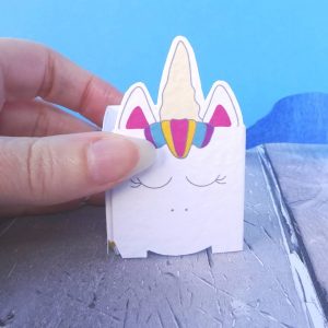 Origami Birthday Card Unicorn Pop Up Birthday Card For A Girl Or Boy