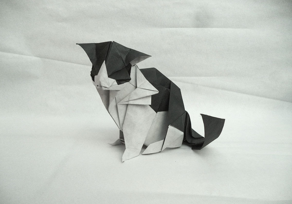 Origami Black Cat 25 Purr Fect Origami Cats Fur Real Im Not Kitten