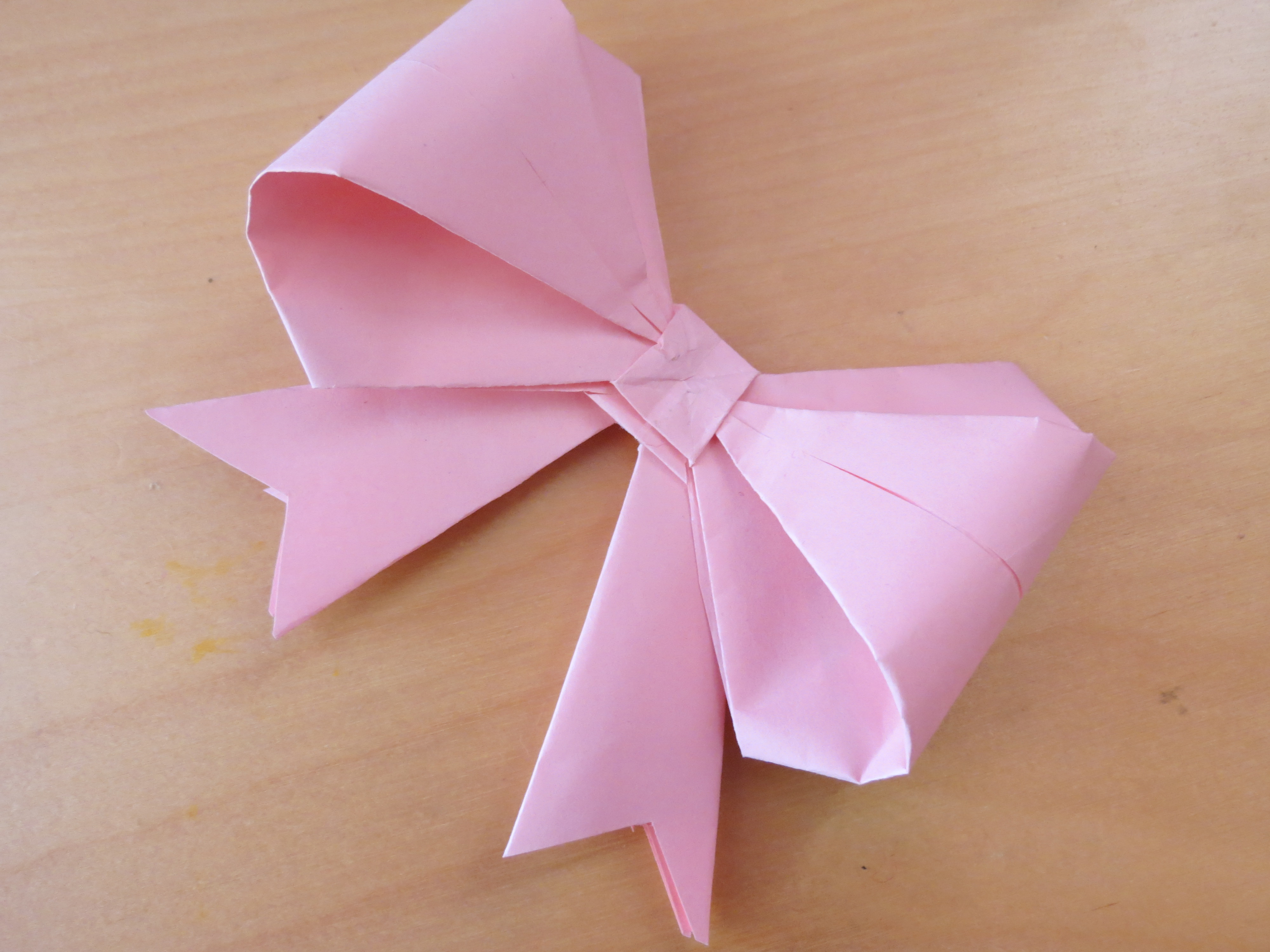 Origami Bow Instructions Origami Bow Diy Friday