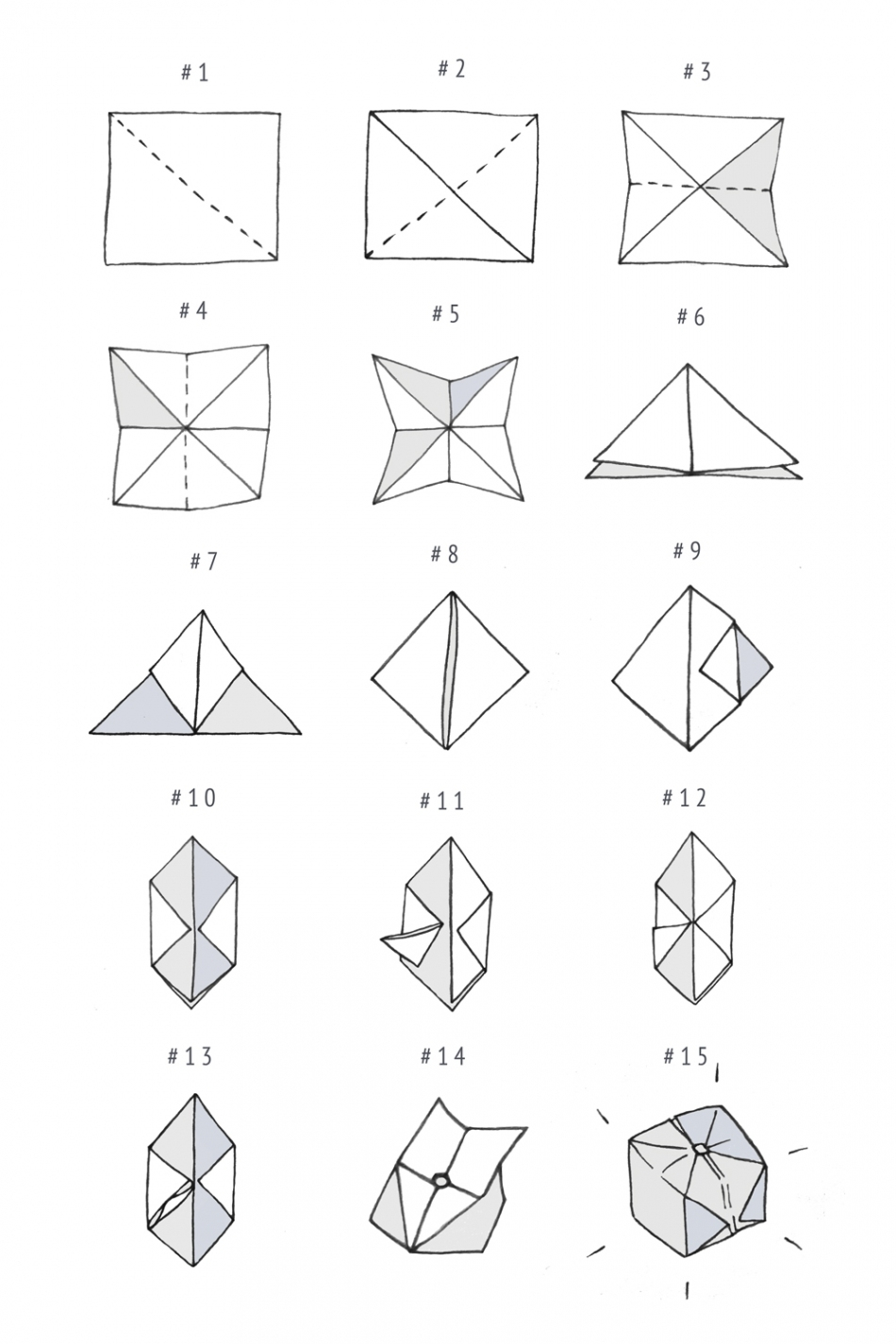 Origami Box Instructions Great Of How To Make A Origami Box Step Instructions Stock