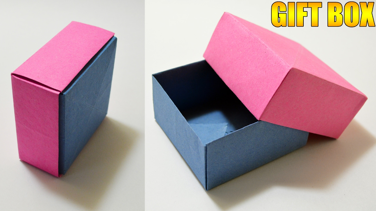 Origami Boxes With Lids Folding An Origami Gift Box Like A Pro Easy Tutorial Thatsweetgift