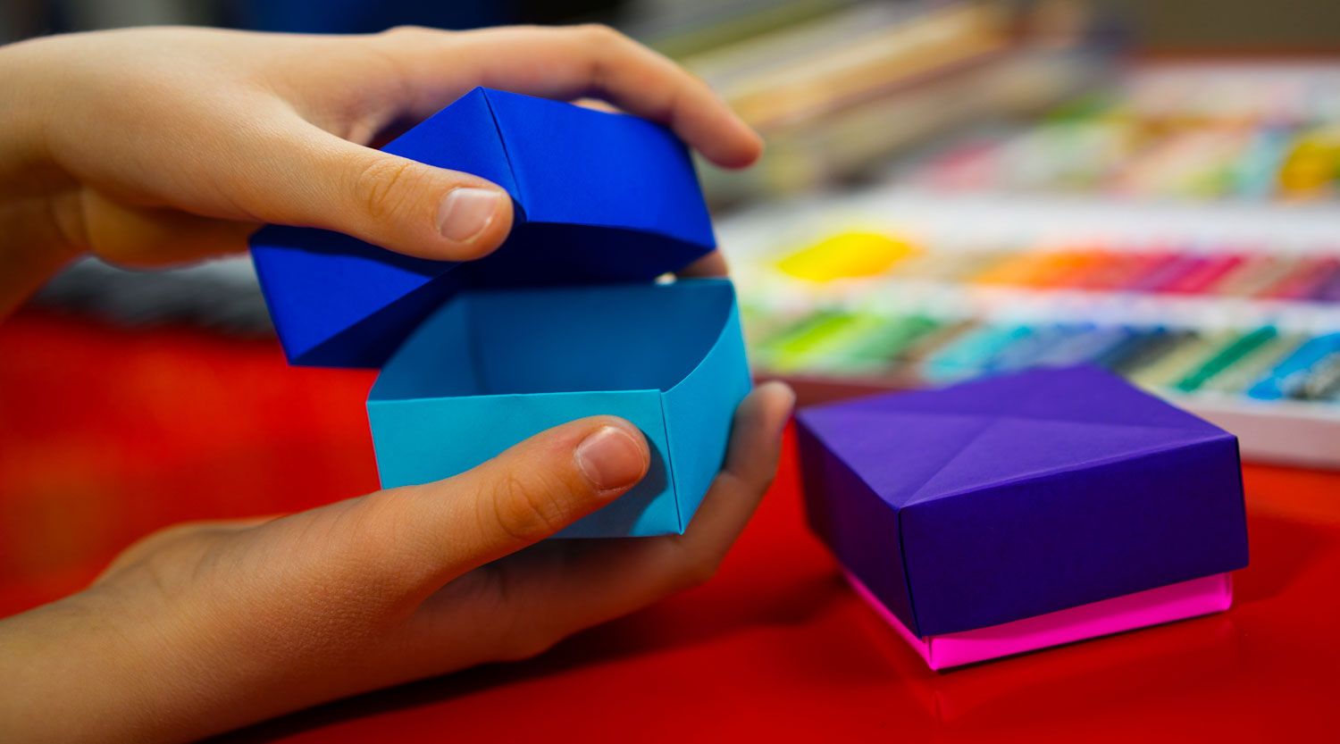 Origami Boxes With Lids How To Fold An Origami Box With Lid Art For Kids Hub