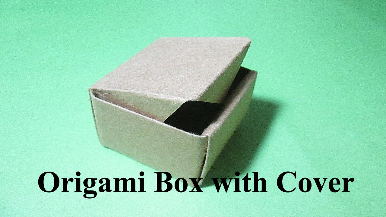 Origami Boxes With Lids Origami Box With Lid