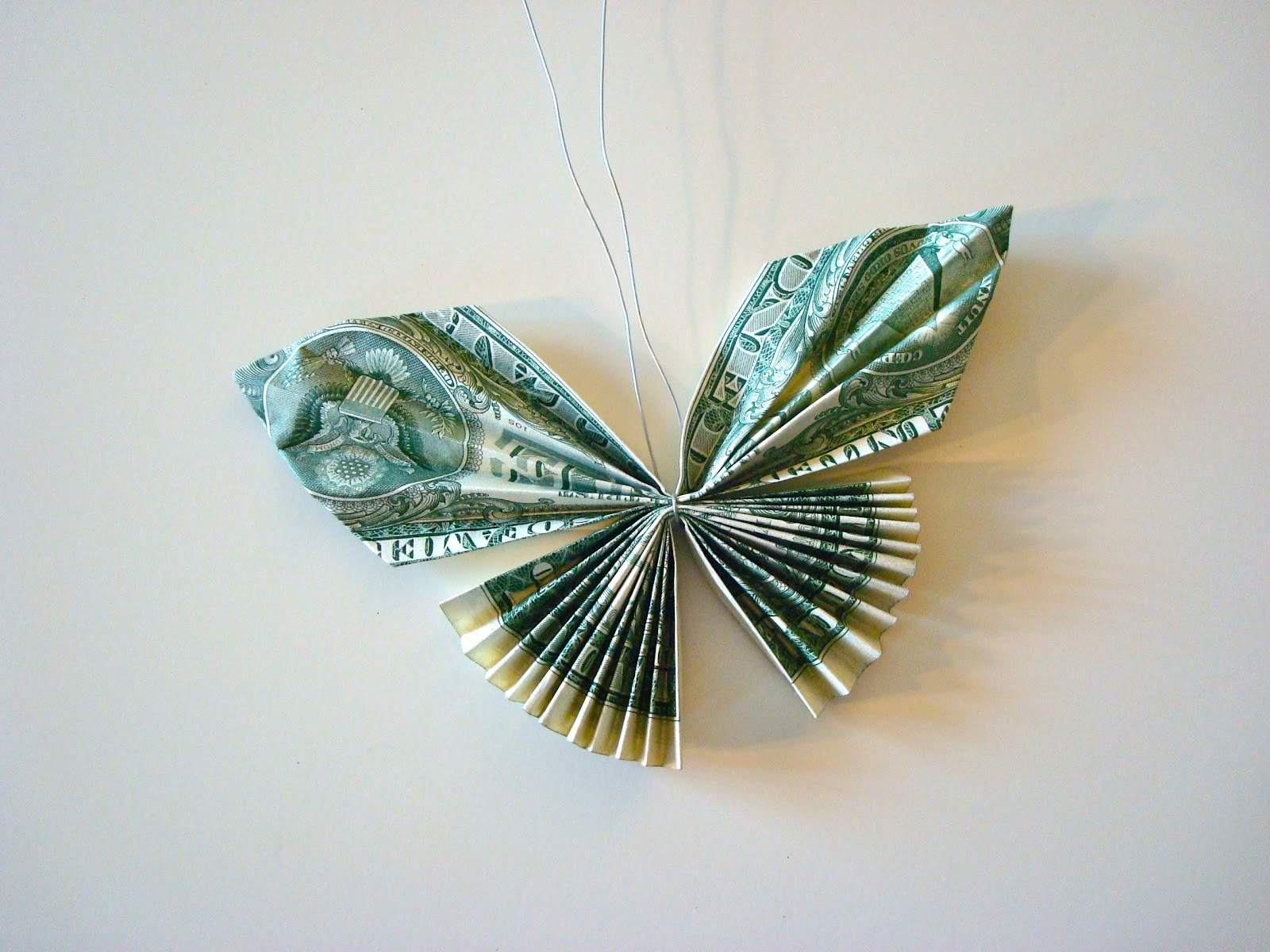 Origami Butterfly Dollar Bill 9 Beautiful Dollar Bill Origami Diy Tutorials