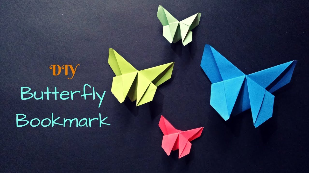 Origami Butterfly Youtube How To Make Butterfly Bookmark Diy Easy Origami Butterfly Innovationizer