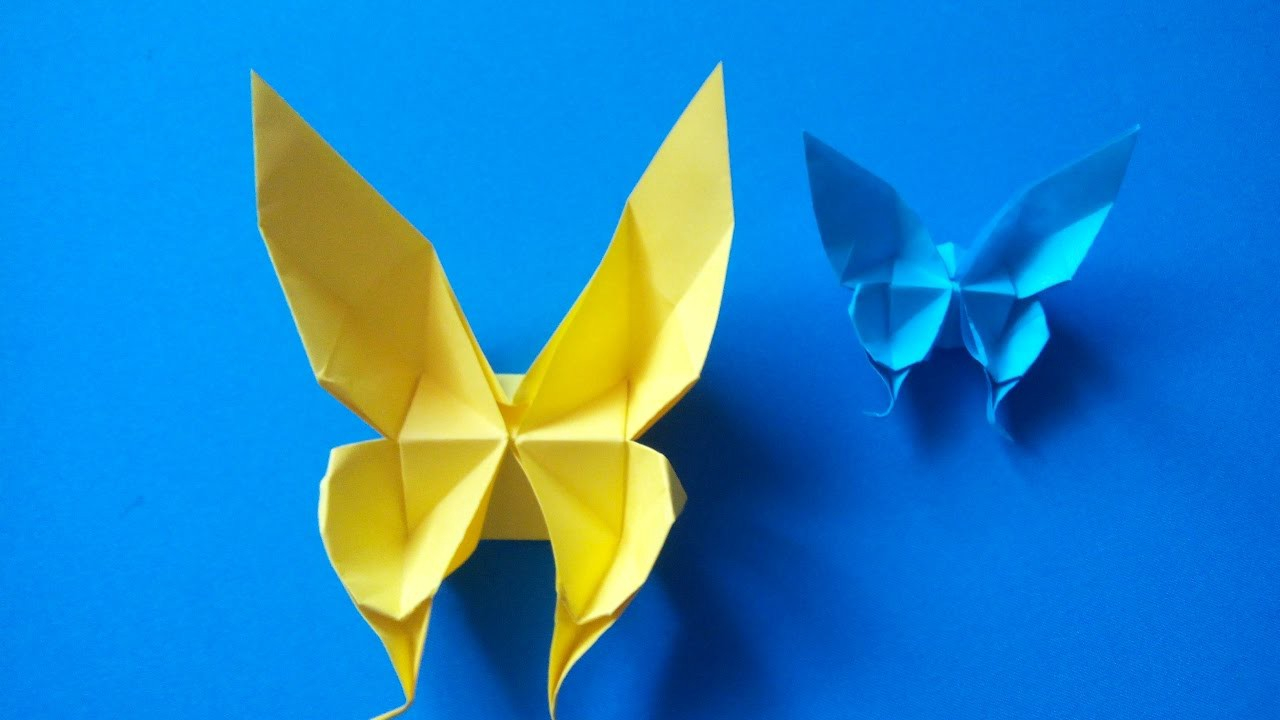 Origami Butterfly Youtube Origami Butterfly Youtube Iskusstvoorigami Medium