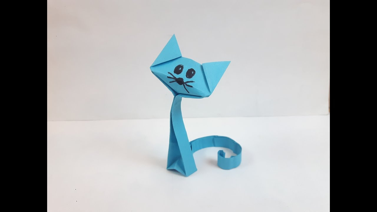 Origami Cat How To Origami Cat Time Lapse